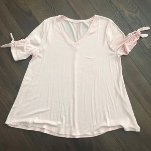 Lane Bryant Light Pink shirt